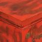 Preview: Aufbewahrungstruhe Massivholz Mango 101x39x42 cm Rot