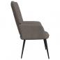 Preview: Relaxsessel mit Hocker Taupe Stoff