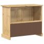 Preview: Waschbeckenunterschrank Corona 73x33x60 cm Massivholz Kiefer