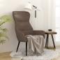 Preview: ARDEBO.de - Relaxsessel Taupe Stoff