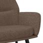 Preview: Relaxsessel Taupe Stoff