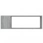 Preview: TV-Schrank Grau Sonoma 100x24x32 cm Holzwerkstoff