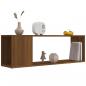 Preview: TV-Schrank Braun Eichen-Optik 100x24x32 cm Holzwerkstoff