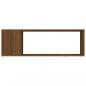 Preview: TV-Schrank Braun Eichen-Optik 100x24x32 cm Holzwerkstoff