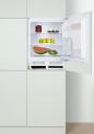 Preview: Amica UVKSS 351 901 Unterbau-Vollraum-Kühlschrank, Nischenhöhe: 82 cm, 135 L, Festtür-Technik, elektronische Steuerung, Tür-Offen-Alarm, Inverter Kompressor, weiß (1195074)