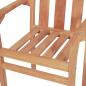 Preview: 3-tlg. Bistro-Set Teak Massivholz