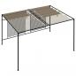 Preview: Pavillon mit Ausziehbarem Dach 3x4x2,3 m Taupe 180 g/m²