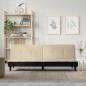 Preview: ARDEBO.de - Schlafsofa Creme Stoff