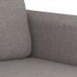 Preview: 2-Sitzer-Sofa Taupe 140 cm Stoff