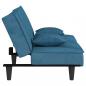 Preview: Schlafsofa Blau Samt