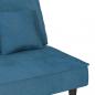 Preview: Schlafsofa Blau Samt