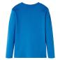 Preview: Kinder-Langarmshirt Petrolblau 140