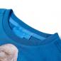 Preview: Kinder-Langarmshirt Petrolblau 140