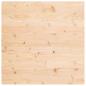 Preview: Tischplatte 70x70x2,5 cm Massivholz Kiefer Quadratisch