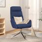 Preview: ARDEBO.de - Relaxsessel Blau Stoff