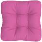 Preview: Palettenkissen Rosa 50x50x12 cm Stoff