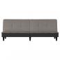 Preview: Schlafsofa Taupe Stoff