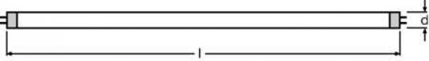 Preview: OSRAM Leuchtstofflampe T5/8W/640 Osram FLH/ HE (25 ST)