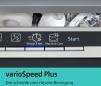 Preview: Siemens SR43ES24ME iQ300 Unterbau-Geschirrspüler, 45 cm breit, 10 Maßgedecke, aquaStop, HomeConnect, varioSpeed Plus, varioFlex Korbsystem, gebürsteter Stahl