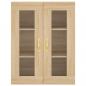 Preview: Highboard Sonoma-Eiche 69,5x34x180 cm Holzwerkstoff