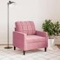 Preview: Sessel Rosa 60 cm Samt