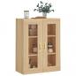 Preview: Wandschrank Sonoma-Eiche 69,5x34x90 cm