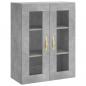 Preview: Wandschrank Betongrau 69,5x34x90 cm