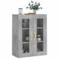 Preview: Wandschrank Betongrau 69,5x34x90 cm