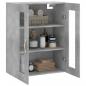 Preview: Wandschrank Betongrau 69,5x34x90 cm