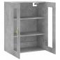 Preview: Wandschrank Betongrau 69,5x34x90 cm