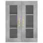 Preview: Wandschrank Betongrau 69,5x34x90 cm