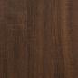 Preview: Schubladenschrank Braun Eichen-Optik 60x36x103 cm Holzwerkstoff