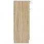 Preview: Badschrank Sonoma-Eiche 32x34x90 cm Holzwerkstoff