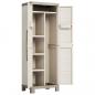 Preview: Keter Universalschrank Excellence Beige und Taupe 182 cm