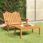 Preview: ARDEBO.de - 2-tlg. Garten-Lounge-Set Adirondack Massivholz Akazie