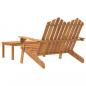 Preview: 2-tlg. Garten-Lounge-Set Adirondack Massivholz Akazie