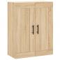 Preview: Highboard Sonoma-Eiche 69,5x34x180 cm Holzwerkstoff