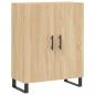 Preview: Highboard Sonoma-Eiche 69,5x34x180 cm Holzwerkstoff