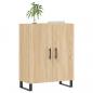 Preview: Sideboard Sonoma-Eiche 69,5x34x90 cm Holzwerkstoff