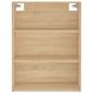 Preview: Highboard Sonoma-Eiche 69,5x34x180 cm Holzwerkstoff