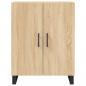 Preview: Highboard Sonoma-Eiche 69,5x34x180 cm Holzwerkstoff