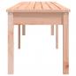 Preview: 2-Sitzer-Gartenbank 203,5x44x45 cm Massivholz Douglasie