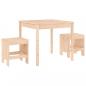 Preview: 3-tlg. Garten-Bistro-Set Massivholz Kiefer