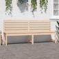 Preview: Gartenbank 201,5 cm Massivholz Kiefer