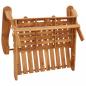 Preview: 2-tlg. Garten-Lounge-Set Adirondack Massivholz Akazie