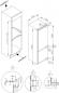 Preview: Amica EKGCS 387 926 Einbau-Kühl-/Gefrierkombination, Nischenhöhe: 178 cm, 270 L, Schlepptür-Technik, elektronische Steuerung, Tür-Offen-Alarm, Inverter Kompressor, weiß (1195060)