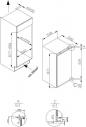 Preview: Amica EVKSS 353 900 Einbau-Vollraum-Kühlschrank, Nischenhöhe: 88 cm, 135 L, Schlepptür-Technik, elektronische Steuerung, Tür-Offen-Alarm, Inverter Kompressor, weiß (1195018)