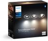 Preview: Philips Hue Milliskin Einbauspot, LED, GU10, 1200lm, 4,2W, 3er-Pack, weiß (929003810901)