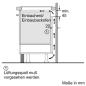 Preview: Neff BTX48PIB0 N30/N70 A+ Backofen-Set (B2CCJ7AK3 + T58SHF1L0) mit Induktionskochfeld, 60 cm breit, 71 L, Pyrolyse, TouchControl, schwarz/Edelstahl