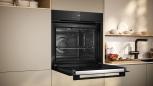 Preview: Neff BTX48PB0 N30/N70 A+ Backofen-Set (B2CCJ7AK3 + T18SDH9L0) mit Elektrokochfeld, 60 cm breit, 71 L, Pyrolyse, TouchControl, Edelstahl/Schwarz